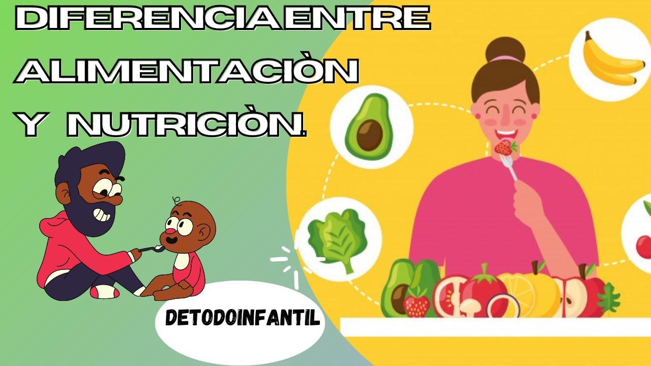 cual es la diferencia entre comer y alimentarse