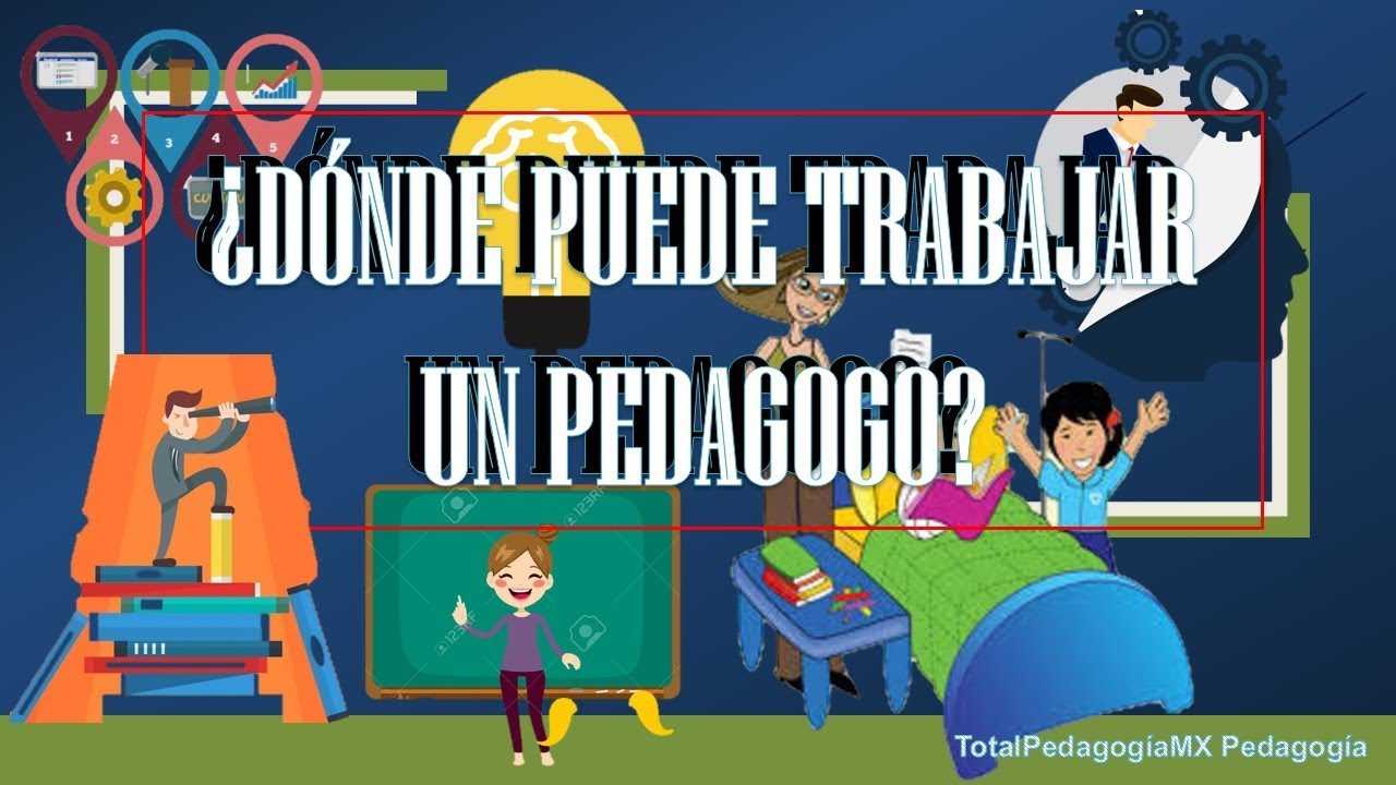 en que puede trabajar un pedagogo