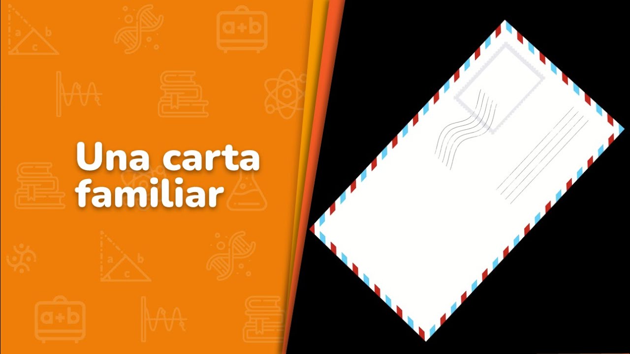 estructura de la carta familiar