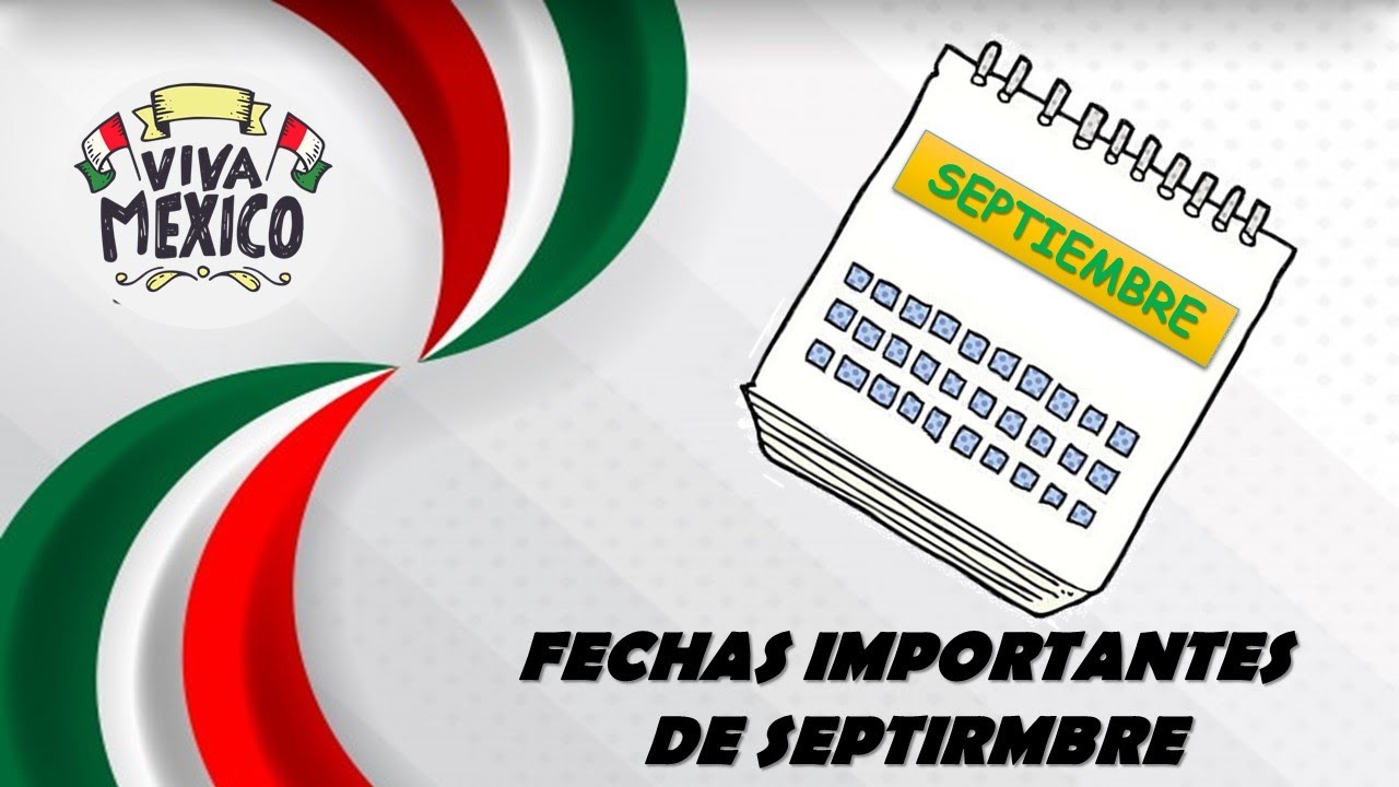 fechas importantes en el mes de septiembre