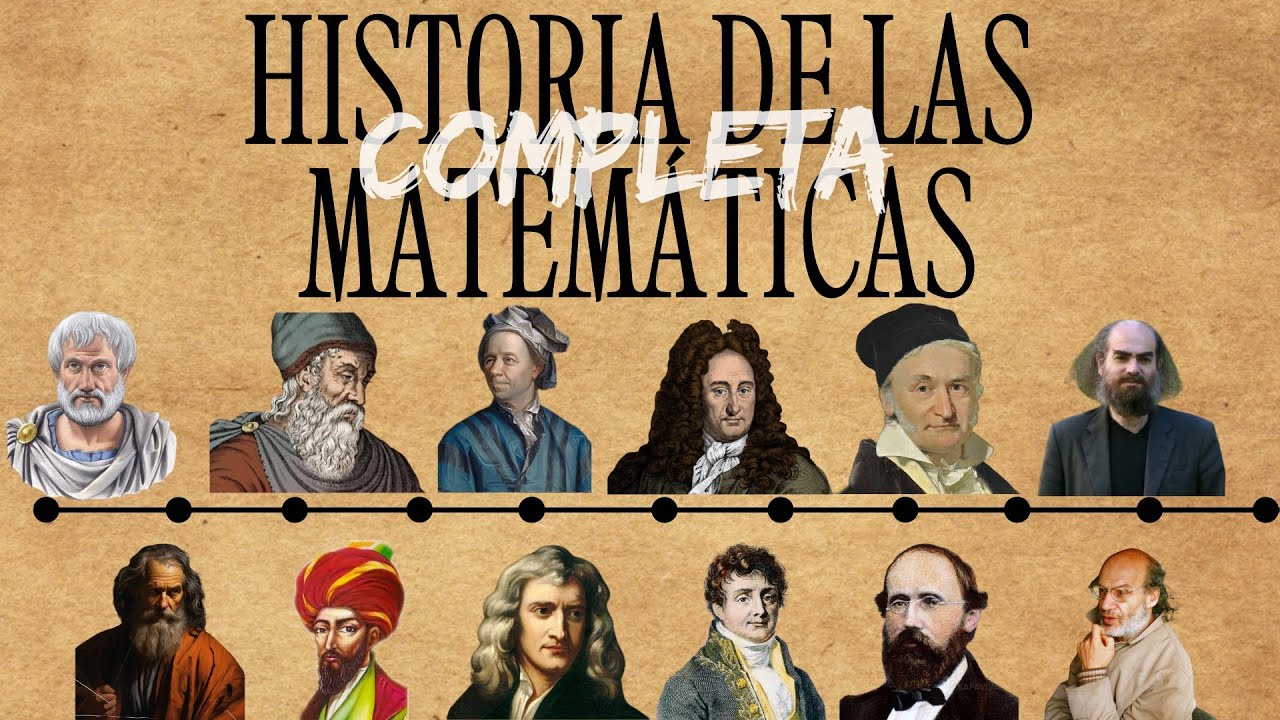 linea del tiempo de la historia de las matemáticas