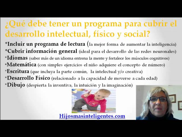 objetivos de la estimulacion temprana