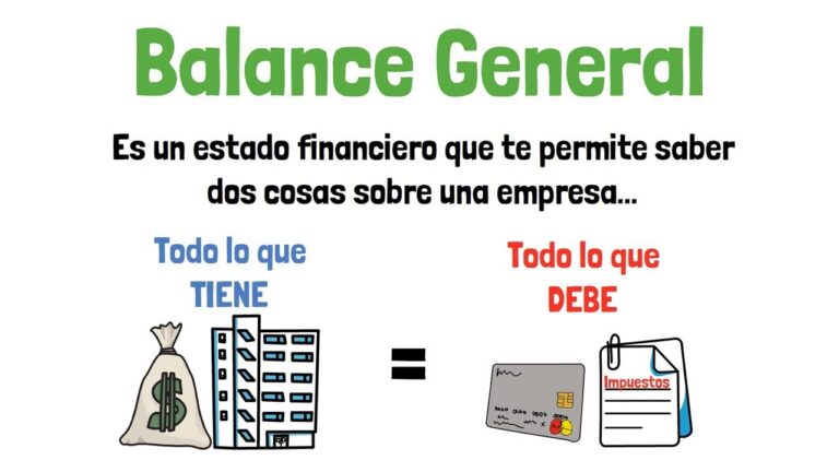 Las 5 Partes Esenciales de un Balance General: Guía Completa para ...