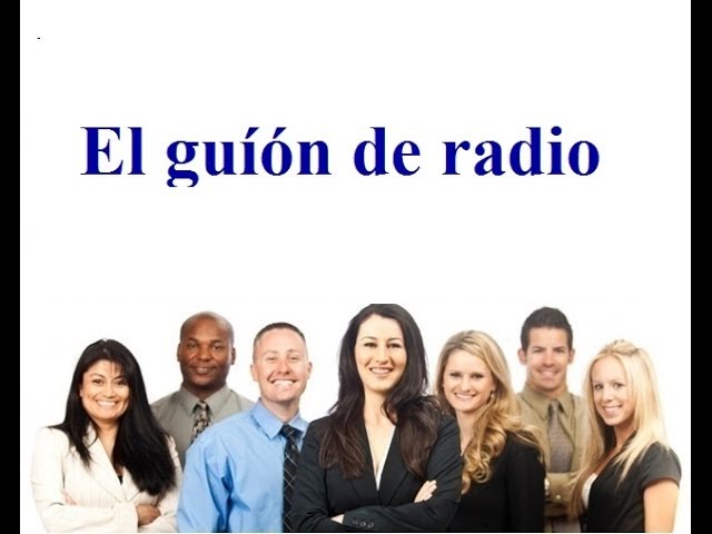 son partes del guión de radio excepto