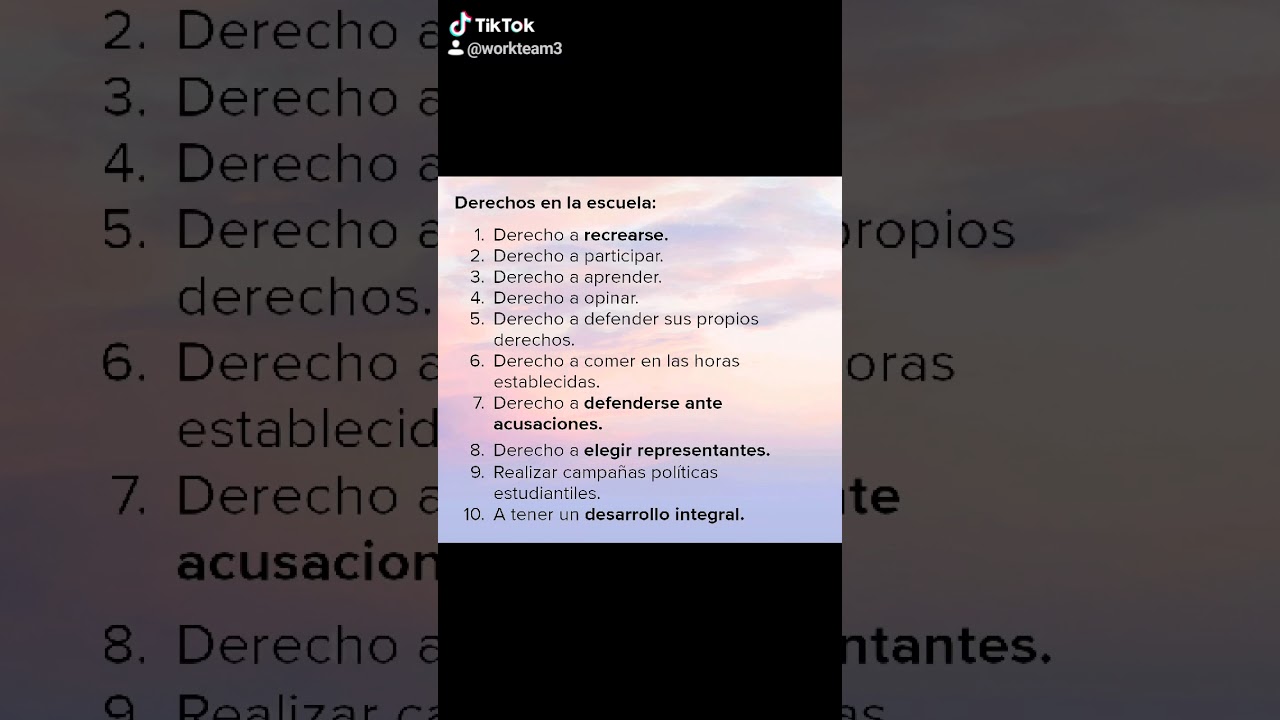 5 derechos de los profesores