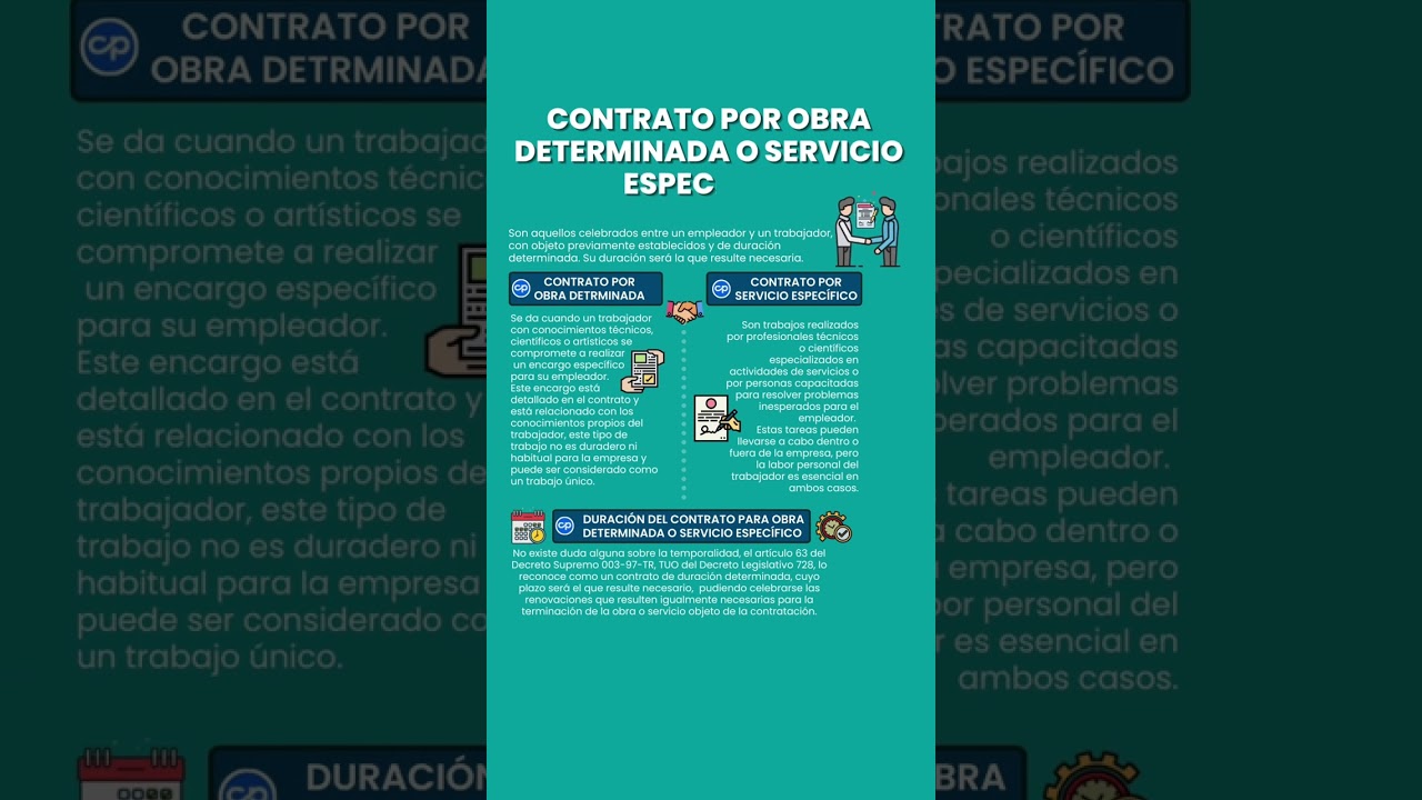 contrato individual de trabajo por obra determinada