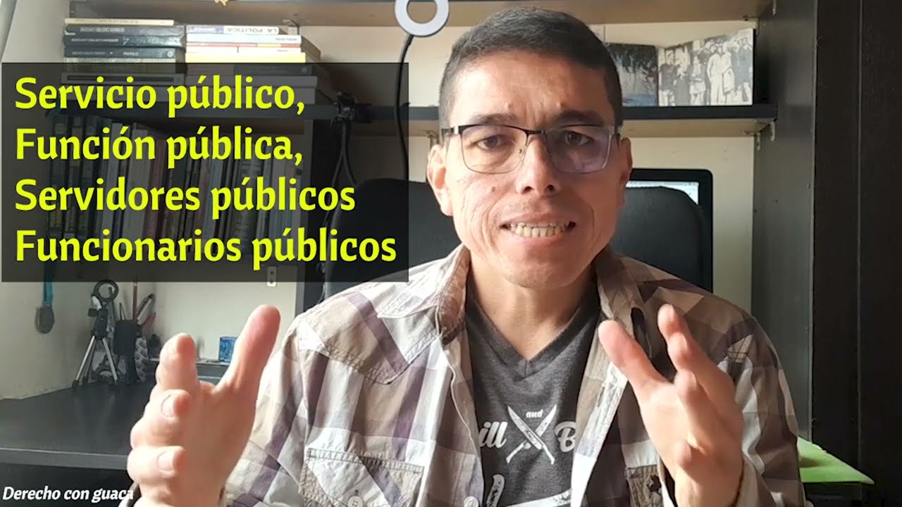cual es la funcion de un servidor publico