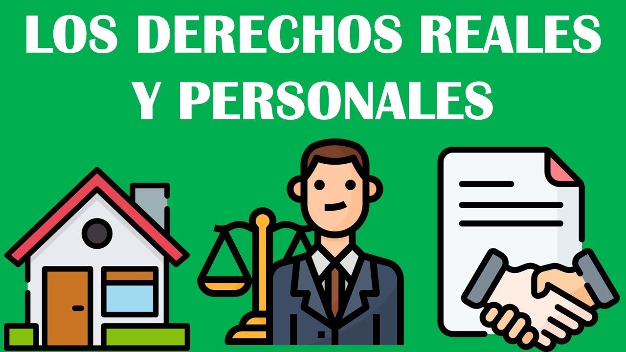 diferencia entre derechos reales y personales