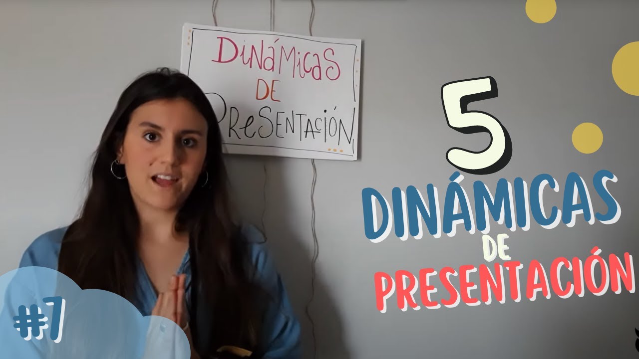 dinamicas de presentación para jovenes