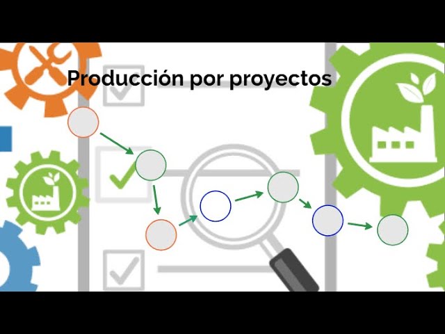 proceso de producción por proyecto