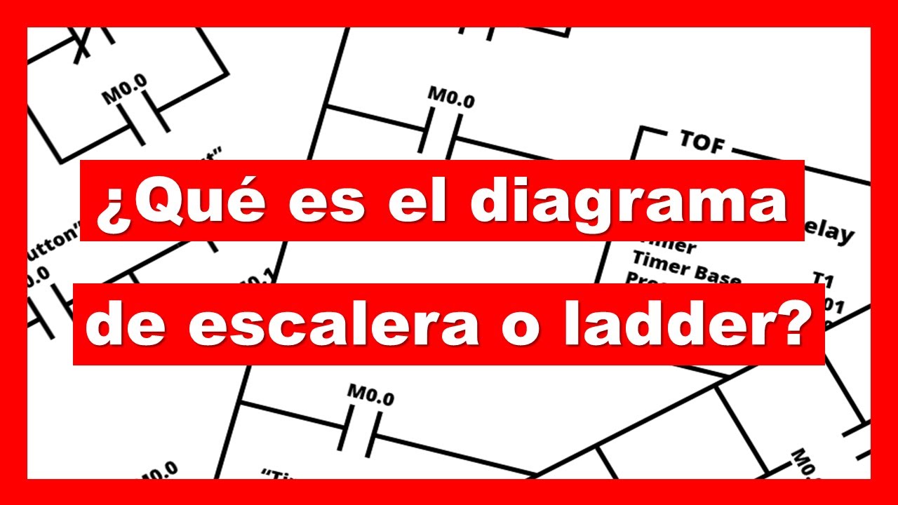 que es un diagrama de escalera