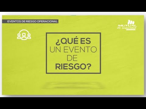 que es un evento de riesgo operacional