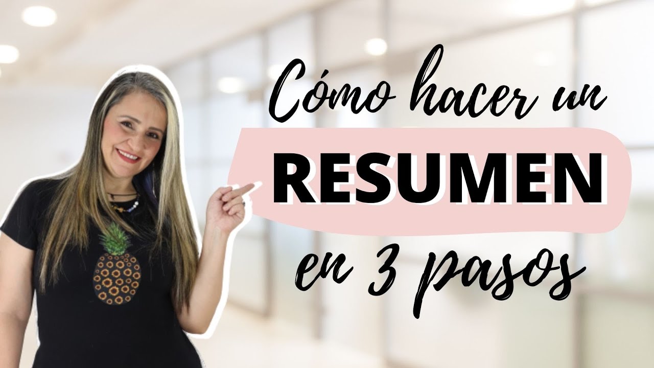 qué es un resumen gráfico