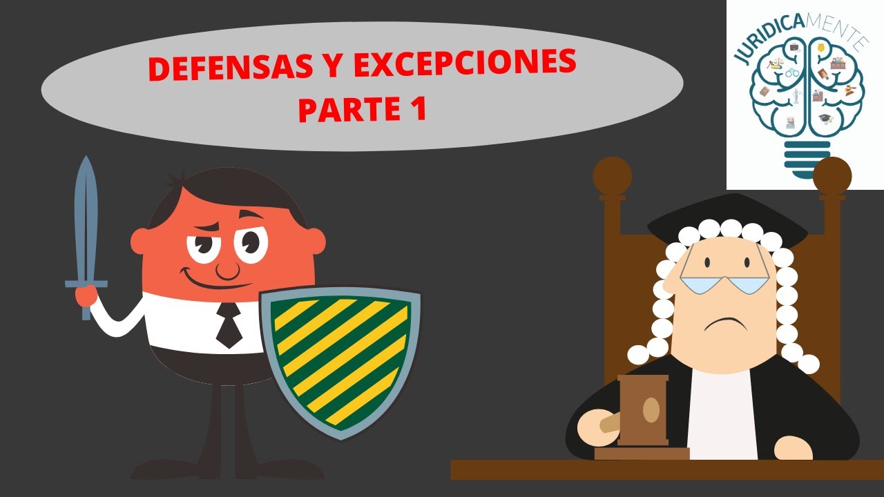 que es una excepción en derecho