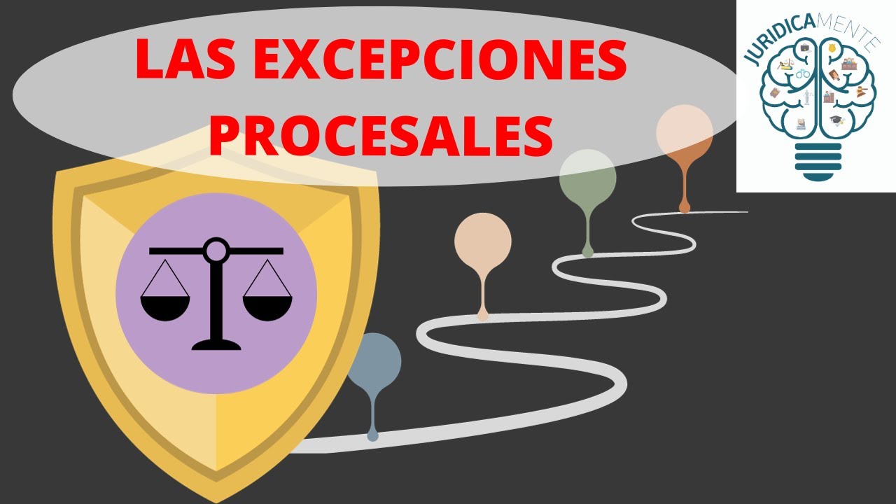 que es una excepcion procesal