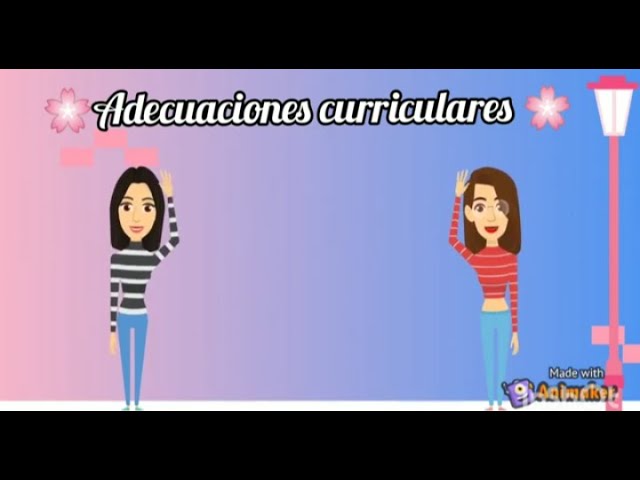 qué son las adecuaciones curriculares